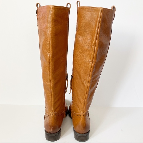 Sam Edelman Prina Riding Boot Athletic Fit Whiskey - Picture 5 of 10
